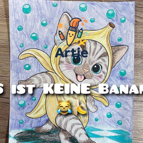 Video: Katze im Bananenkostüm