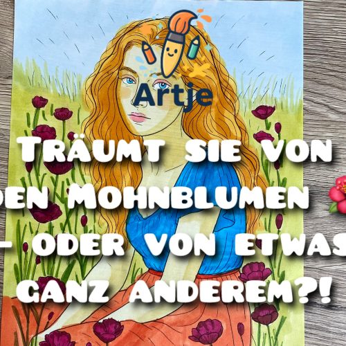 Video: Mädchen im Mohnfeld