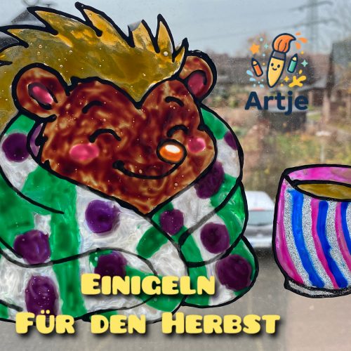 Video: Igel Fensterbild